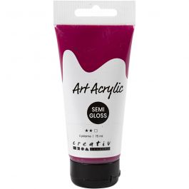Peinture Acrylique, semi-brillant, transparent, Cyklame, 75 ml/ 1 flacon [HOB-35147]