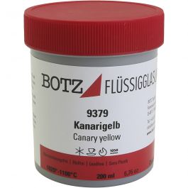 Glaçure pour argile, jaune, 200 ml/ 1 boîte [HOB-675914]