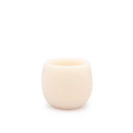 Bol aromatique Blanc parfum de cannelle Ø9x8cm (6 Pcs) [IFS-36211]