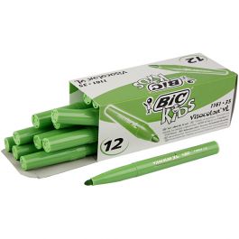 Feutre Visacolor, vert clair, trait 3 mm, 12 pièce/ 1 Pq. [HOB-37435]