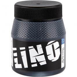 Linoleum Verf, zwart, 250 ml/ 1 Doosje [HOB-38216]
