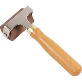Rouleau en caoutchouc/rouleau pour linogravure, d 3 cm, L : 4,90 cm, 1 pièce [HOB-38221]