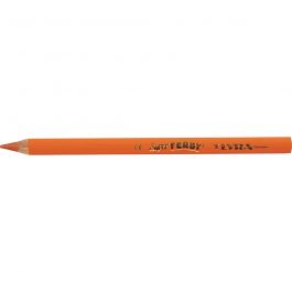 Super Ferby 1 Kleurpotloden, L: 18 cm, vulling 6,25 mm, oranje, 12 stuk/ 1 doos [HOB-38354]
