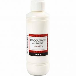 Decoupagelak, matt, 250ml/ 1 fles [HOB-39202]