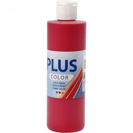 Peinture Acrylique Plus Color, berry red, 250 ml/ 1 flacon [HOB-39429]