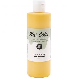 Plus Color Acrylverf, yellow sun, 250 ml/ 1 fles [HOB-39432]