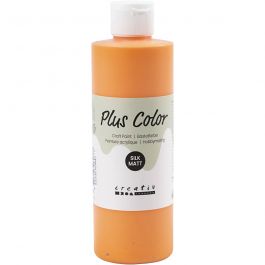 Plus Color Acrylverf, pumpkin, 250 ml/ 1 fles [HOB-39435]