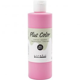 Plus Color Acrylverf, fuchsia, 250 ml/ 1 fles [HOB-39467]