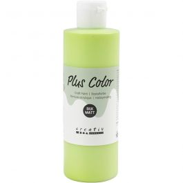 Plus Color Acrylverf, lime groen, 250 ml/ 1 fles [HOB-39469]
