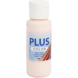 Plus Color Acrylverf, pale rose, 60 ml/ 1 fles [HOB-39619]