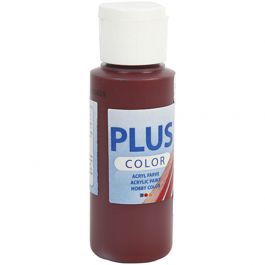 Plus Color Acrylverf, bordeaux, 60 ml/ 1 fles [HOB-39630]