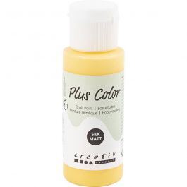 Plus Color Acrylverf, crocus yellow, 60 ml/ 1 fles [HOB-39634]