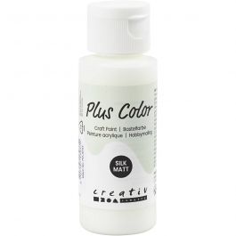 Plus Color Acrylverf, off-white, 60 ml/ 1 fles [HOB-39637]
