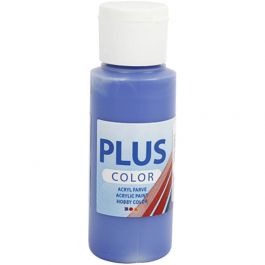 Plus Color Acrylverf, ultra marine, 60 ml/ 1 fles [HOB-39645]