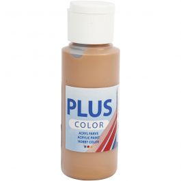 Plus Color Acrylverf, brons, 60 ml/ 1 fles [HOB-39650]