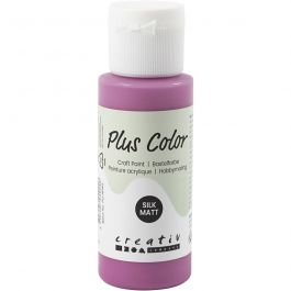 Plus Color Acrylverf, red plum, 60 ml/ 1 fles [HOB-39680]