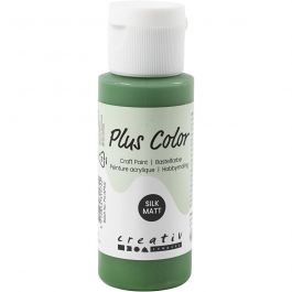 Plus Color Acrylverf, forrest green, 60 ml/ 1 fles [HOB-39682]