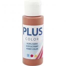 Peinture Acrylique Plus Color, terre brulée, 60 ml/ 1 flacon [HOB-39687]
