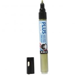 Plus Color Marker, L: 14,5 cm, lijndikte 1-2 mm, eucalyptus, 5,5 ml, 1 stuk [HOB-39807]