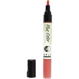 Plus Color Marker, L: 14,5 cm, lijndikte 1-2 mm, crimson red, 5,5 ml, 1 stuk [HOB-39828]