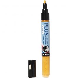 Plus Color Marker, L: 14,5 cm, lijndikte 1-2 mm, yellow sun, 5,5 ml, 1 stuk [HOB-39832]