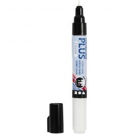 Plus Color Marker, L: 14,5 cm, lijndikte 0,7 mm, off-white, 5,5 ml, 1 stuk [HOB-39977]