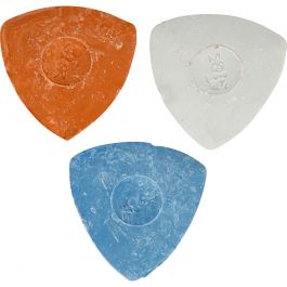 Kleermakerskrijt, d 5,5 cm, blauw, rood, wit, 3 stuk/ 1 doos [HOB-41066]