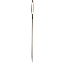 Aiguilles à broder, dim. 20, L : 43 mm, avec pointe, 25 pièces/ 1 Pq. [HOB-41114]