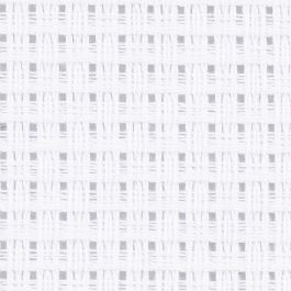 Aida, afm 50x50 cm, 24 vierkanten per 10 cm, wit, 1 stuk [HOB-412612]