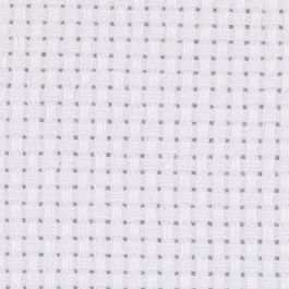 Aida, afm 50x50 cm, 43 vierkanten per 10 cm, wit, 1 stuk [HOB-412652]