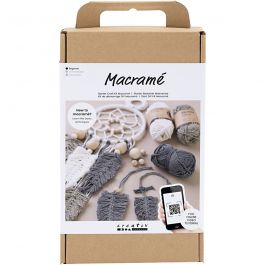 Kit de démarrage DIY Macramé, 1 Pq. [HOB-41477]