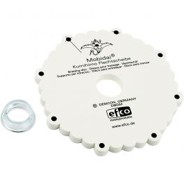 Kumihimo-vlechtschijf, d 16 cm, dikte 1 cm, 1 stuk [HOB-41590]