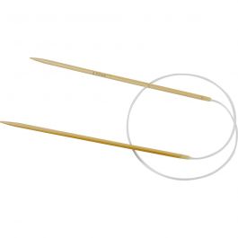 Aiguilles à tricoter circulaires, L : 60 cm, dim. 3,5 mm, 1 pièce [HOB-42270]