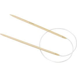 Aiguilles à tricoter circulaires, L : 60 cm, dim. 4,5 mm, 1 pièce [HOB-42272]