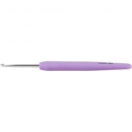 Crochet, dim. 3,5, L : 13,3 cm, dim. 3,5 mm, mauve clair, 1 pièce [HOB-42383]