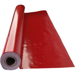 Nappe de table cirée, L: 140 cm, rouge, 1 par m [HOB-805535]