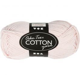 Fil de coton, dim. 8/4, L : 170 M, dusty rose, 50 gr/ 1 boule [HOB-431140]