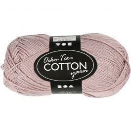 Fil de coton, dim. 8/4, L : 170 M, lavande, 50 gr/ 1 boule [HOB-431170]