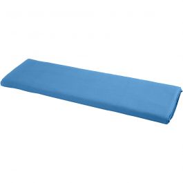 Stof, B: 145 cm, 140 gr, blauw, 1 str.m [HOB-440900]