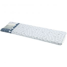 Stof, B: 145 cm, 140 gr, blauw, 10 m/ 1 rol [HOB-44309]