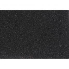 Film à repasser, A5, feuille 148x210 mm, paillettes, noir, 1 flles [HOB-44329]