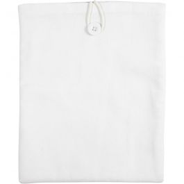 Tablet hoes, afm 22x27 cm, wit, 1 stuk [HOB-44556]