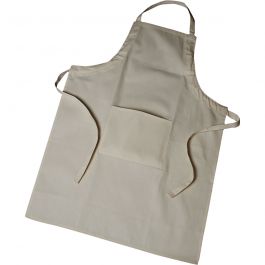 Tablier, dim. 66x89 cm, blanc, 1pièce [HOB-44586]