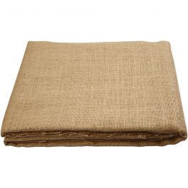 Toile de jute, L: 160cm, 58 fils/10cm, 310-330 gr, 5 m/ 1 rouleau [HOB-44603]