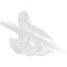 Tulle, L: 50cm, blanc, 5 m/ 1 rouleau [HOB-44609]