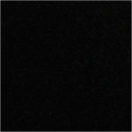 Fleece, L: 125 cm, B: 150 cm, 200 gr, zwart, 1 stuk [HOB-44634]