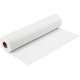 Hobbyvilt, B: 45 cm, dikte 1,5 mm, 180-200 gr, wit, 5 m/ 1 rol [HOB-45002]
