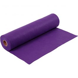 Hobbyvilt, B: 45 cm, dikte 1,5 mm, 180-200 gr, paars, 5 m/ 1 rol [HOB-45018]