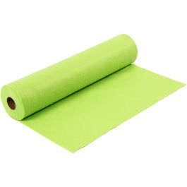 Hobbyvilt, B: 45 cm, dikte 1,5 mm, 180-200 gr, lichtgroen, 5 m/ 1 rol [HOB-45024]