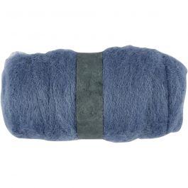 Gekaarde Wol, hemelsblauw, 100 gr/ 1 bol [HOB-451850]